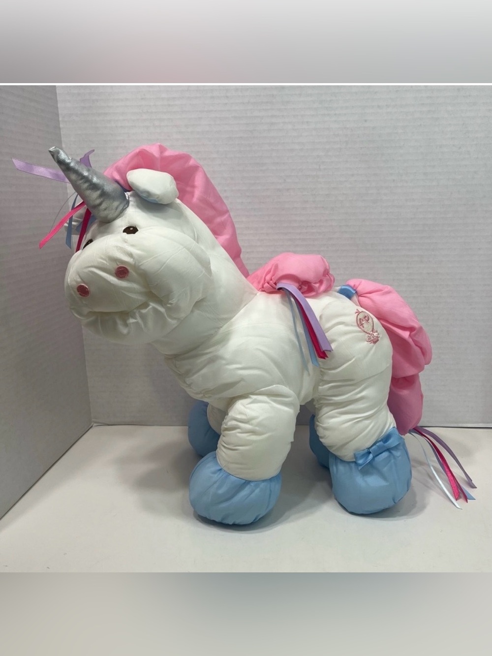 VINTAGE Fisher Price Enchanted Unicorn Puffalump 1987 rare